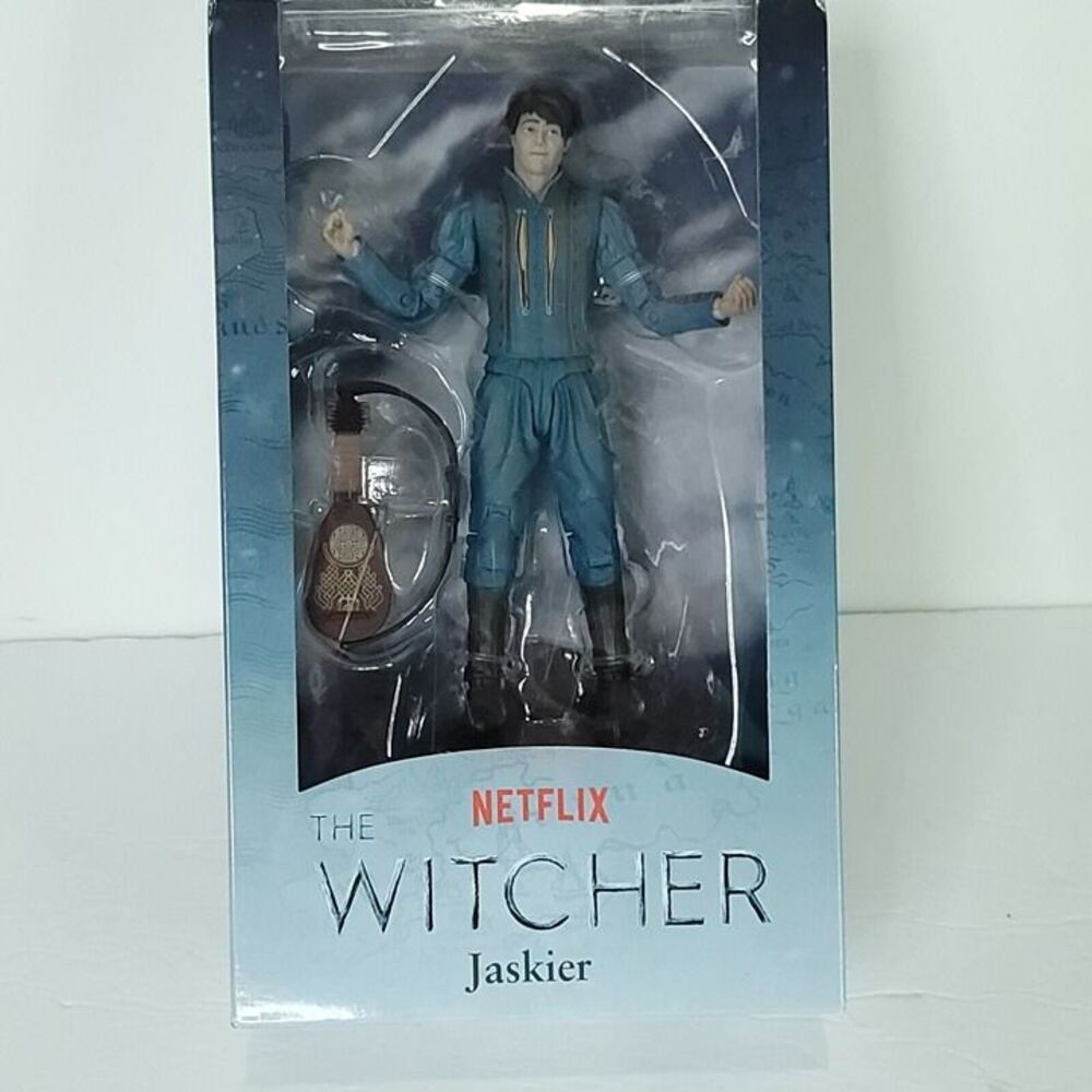The Witcher Jaskier Action Figure Netflix 22 Moving Parts Mcfarlane Toys NEW
